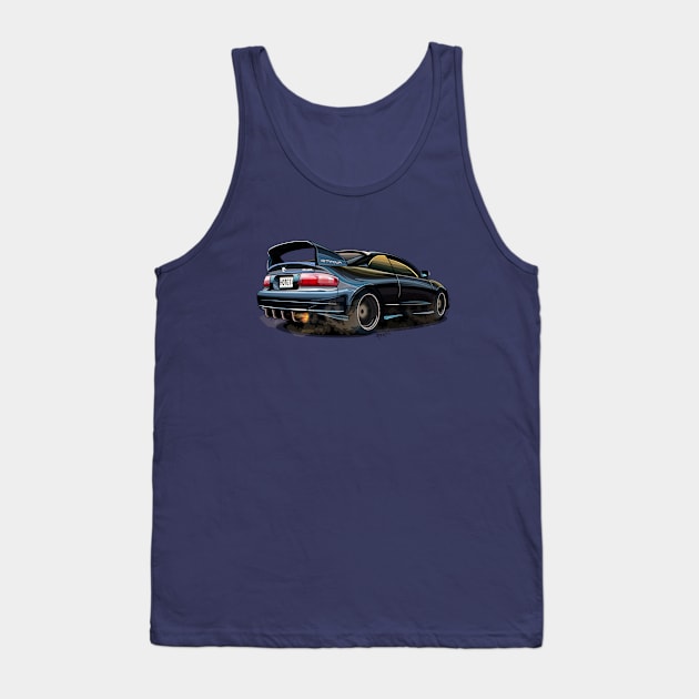 Toyota Celica Gt-four ST205 Tank Top by Mario Ramos Rally Art